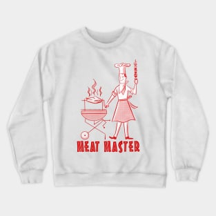 Meat Master  - Red Crewneck Sweatshirt